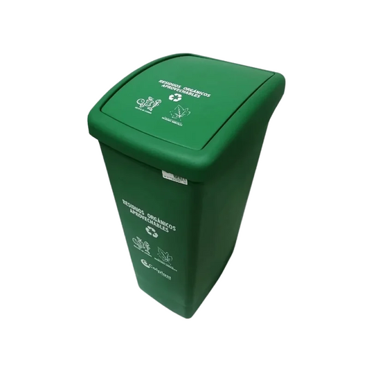 CANECA DE BASURA 55LT VERDE