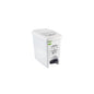 PAPELERA BLANCA DE PEDAL 12LT