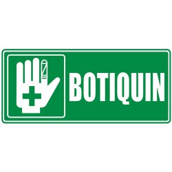 SEÑALIZACIÓN BOTIQUIN 15x30