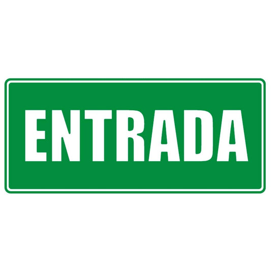 SEÑALIZACIÓN ENTRADA 15x30
