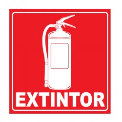 SEÑALIZACION EXTINTOR 20x20