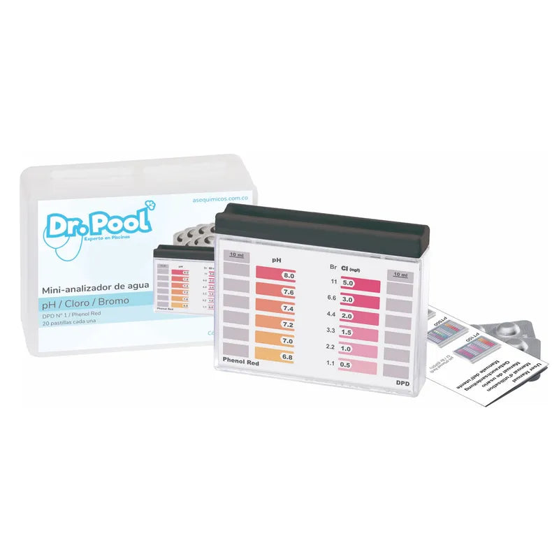 KIT DPD MEDICION DE PH Y CLORO